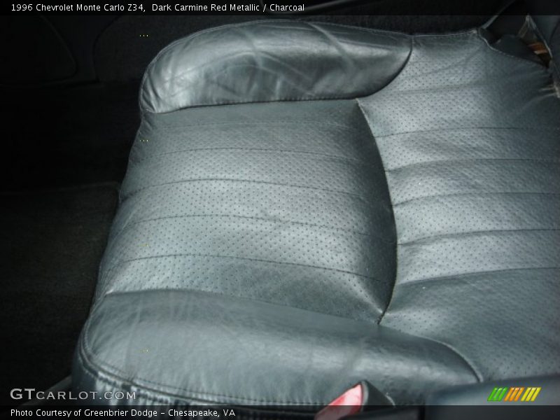 Dark Carmine Red Metallic / Charcoal 1996 Chevrolet Monte Carlo Z34