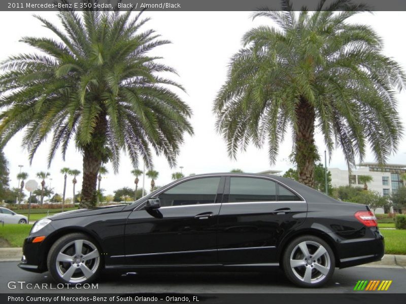 Black / Almond/Black 2011 Mercedes-Benz E 350 Sedan