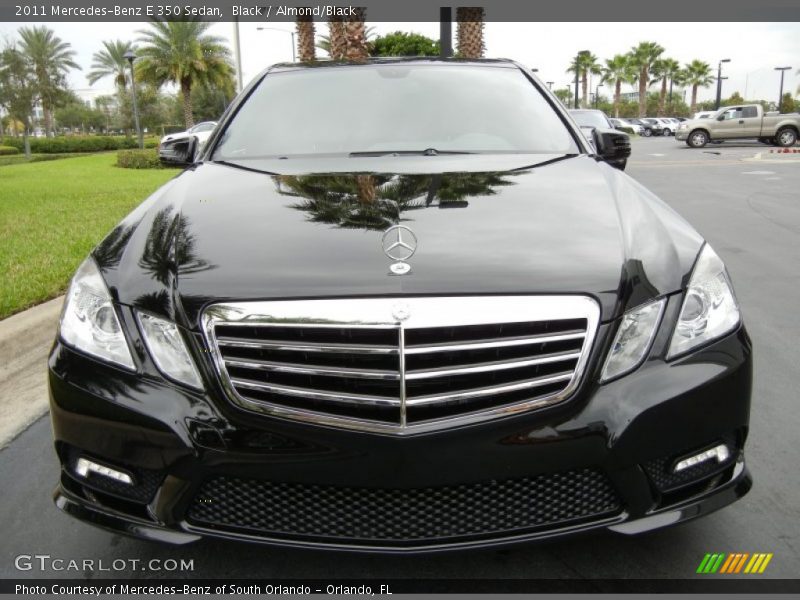 Black / Almond/Black 2011 Mercedes-Benz E 350 Sedan
