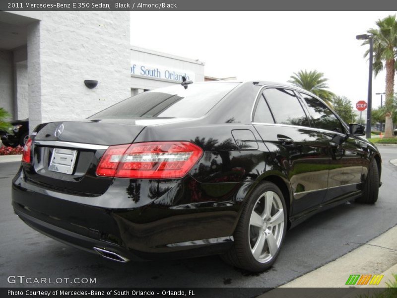 Black / Almond/Black 2011 Mercedes-Benz E 350 Sedan