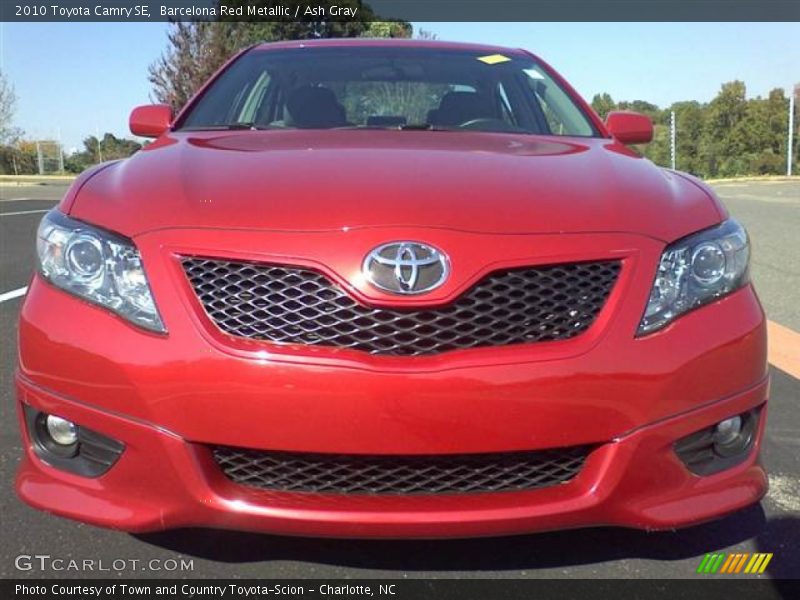Barcelona Red Metallic / Ash Gray 2010 Toyota Camry SE