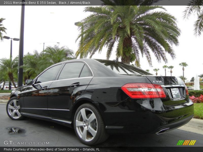 Black / Almond/Black 2011 Mercedes-Benz E 350 Sedan