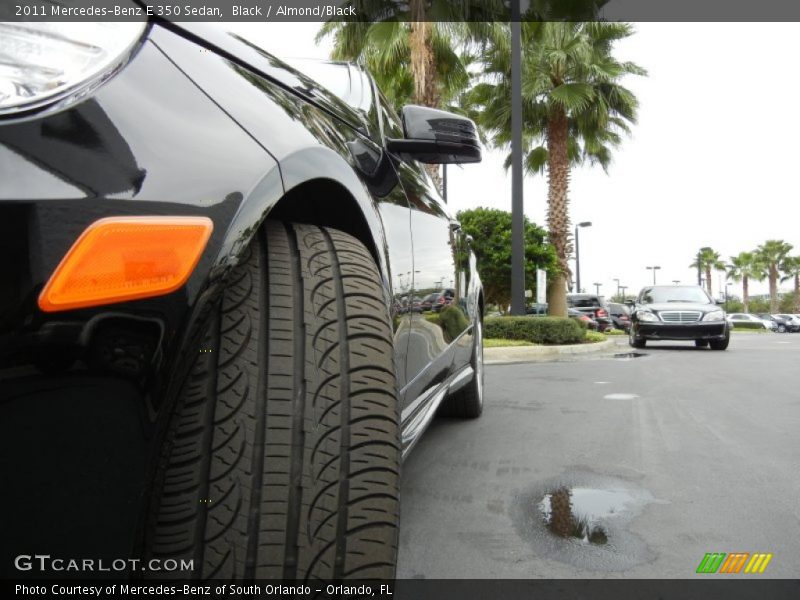 Black / Almond/Black 2011 Mercedes-Benz E 350 Sedan