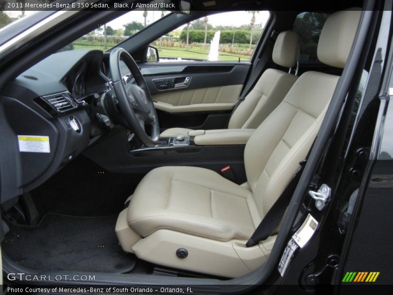 Black / Almond/Black 2011 Mercedes-Benz E 350 Sedan