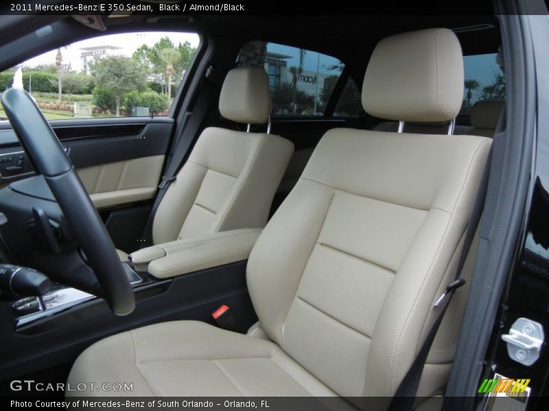 Black / Almond/Black 2011 Mercedes-Benz E 350 Sedan