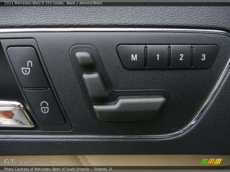 Black / Almond/Black 2011 Mercedes-Benz E 350 Sedan