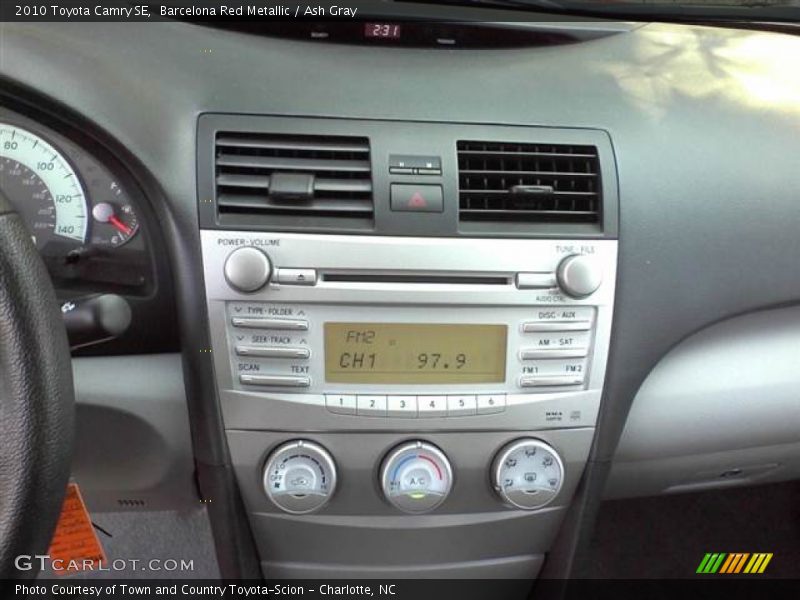 Barcelona Red Metallic / Ash Gray 2010 Toyota Camry SE