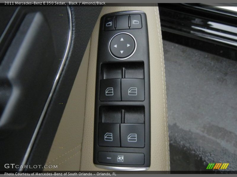 Black / Almond/Black 2011 Mercedes-Benz E 350 Sedan