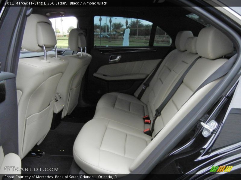 Black / Almond/Black 2011 Mercedes-Benz E 350 Sedan