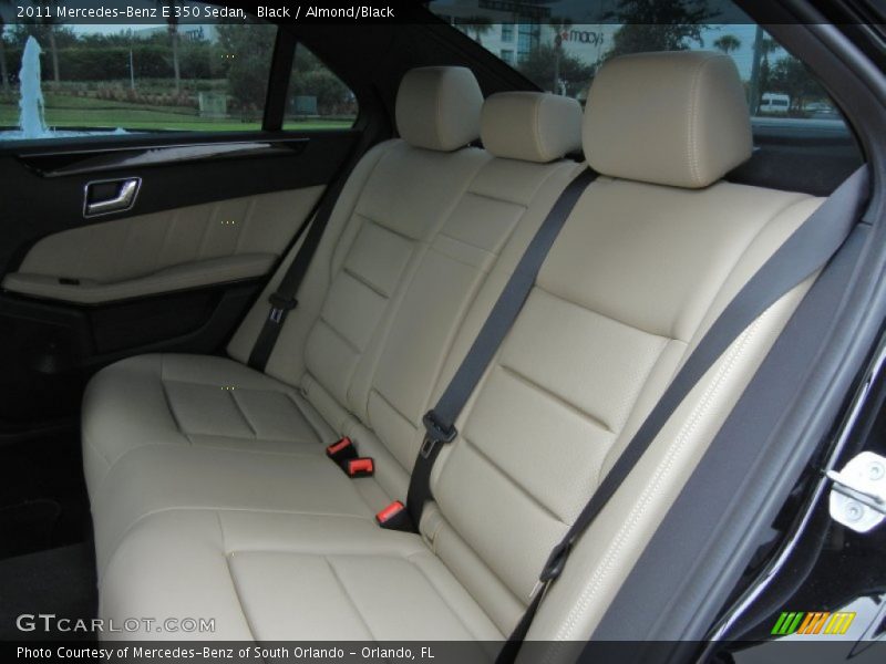 Black / Almond/Black 2011 Mercedes-Benz E 350 Sedan