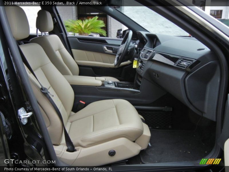 Black / Almond/Black 2011 Mercedes-Benz E 350 Sedan