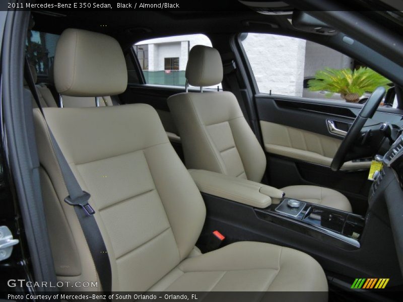 Black / Almond/Black 2011 Mercedes-Benz E 350 Sedan