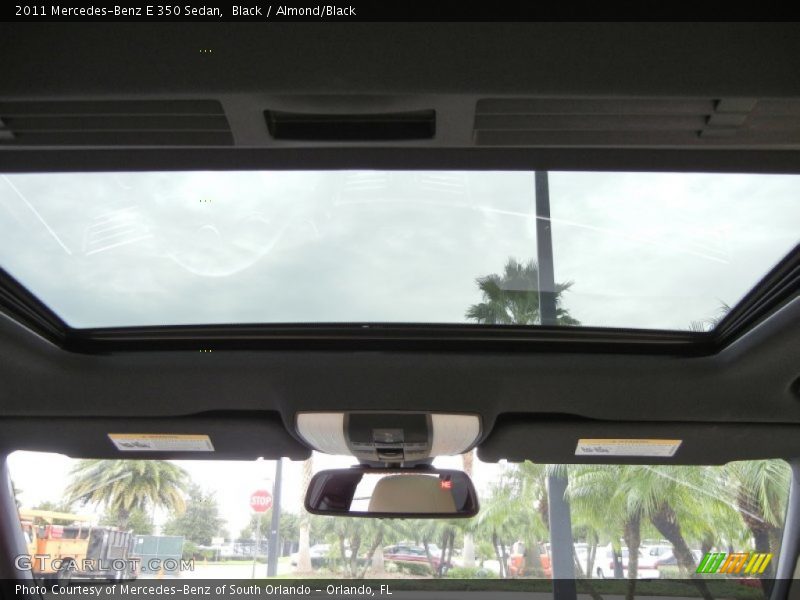 Black / Almond/Black 2011 Mercedes-Benz E 350 Sedan