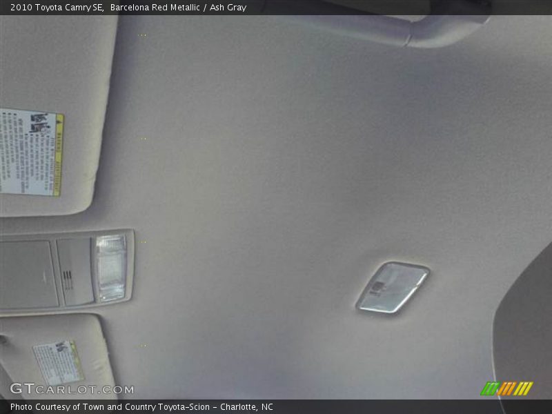 Barcelona Red Metallic / Ash Gray 2010 Toyota Camry SE