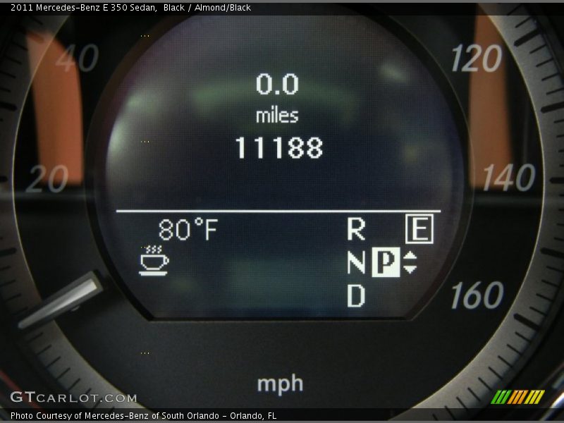 Black / Almond/Black 2011 Mercedes-Benz E 350 Sedan