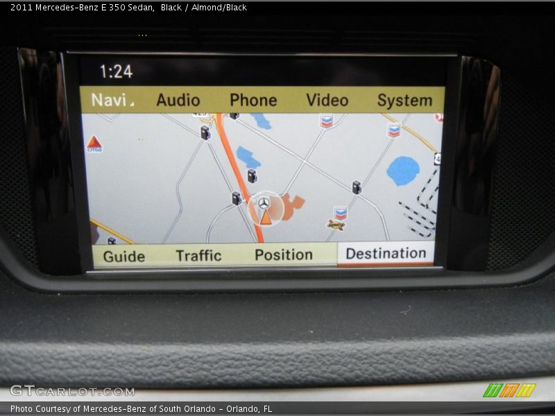 Black / Almond/Black 2011 Mercedes-Benz E 350 Sedan