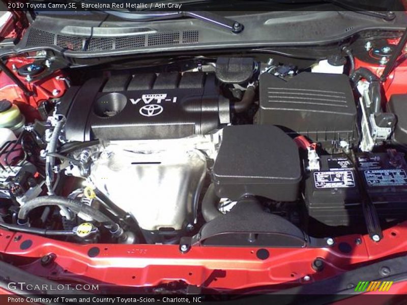Barcelona Red Metallic / Ash Gray 2010 Toyota Camry SE
