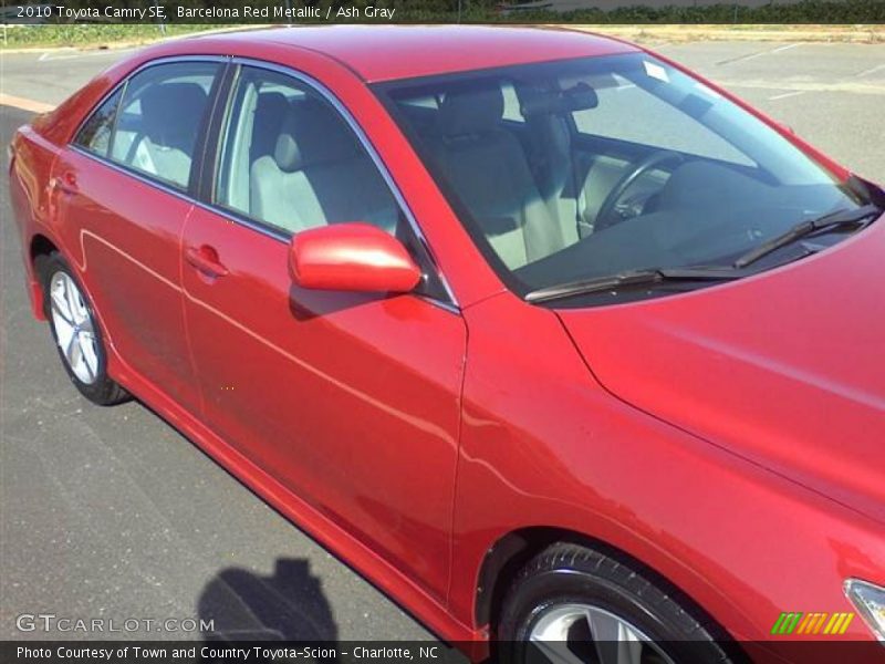 Barcelona Red Metallic / Ash Gray 2010 Toyota Camry SE