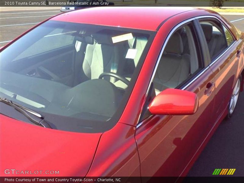 Barcelona Red Metallic / Ash Gray 2010 Toyota Camry SE