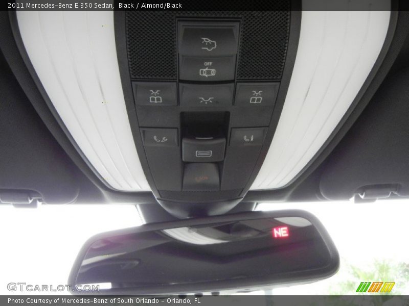 Black / Almond/Black 2011 Mercedes-Benz E 350 Sedan