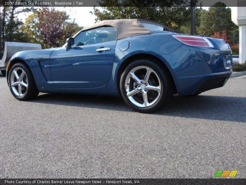 Bluestone / Tan 2007 Saturn Sky Roadster
