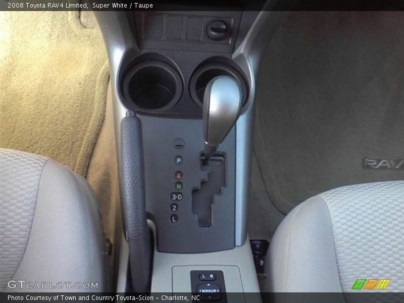 Super White / Taupe 2008 Toyota RAV4 Limited