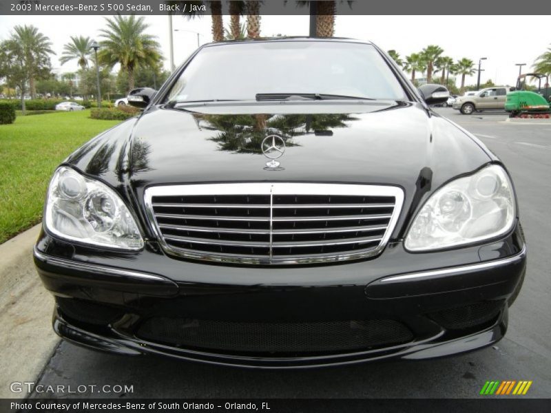 Black / Java 2003 Mercedes-Benz S 500 Sedan