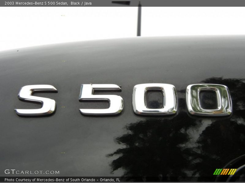  2003 S 500 Sedan Logo