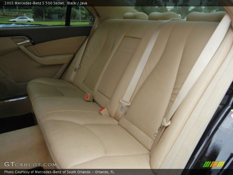 Black / Java 2003 Mercedes-Benz S 500 Sedan