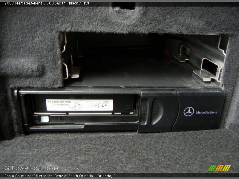 Black / Java 2003 Mercedes-Benz S 500 Sedan