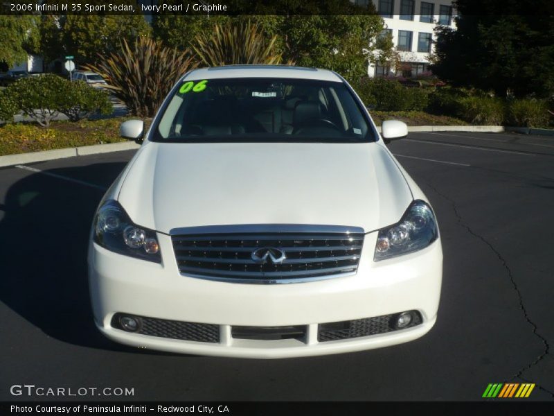 Ivory Pearl / Graphite 2006 Infiniti M 35 Sport Sedan