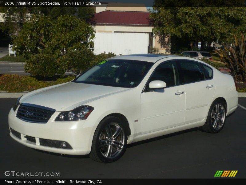 Ivory Pearl / Graphite 2006 Infiniti M 35 Sport Sedan