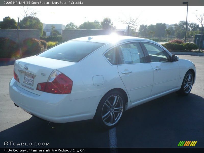 Ivory Pearl / Graphite 2006 Infiniti M 35 Sport Sedan