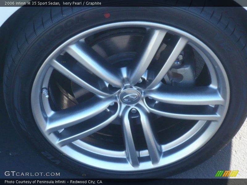 Ivory Pearl / Graphite 2006 Infiniti M 35 Sport Sedan
