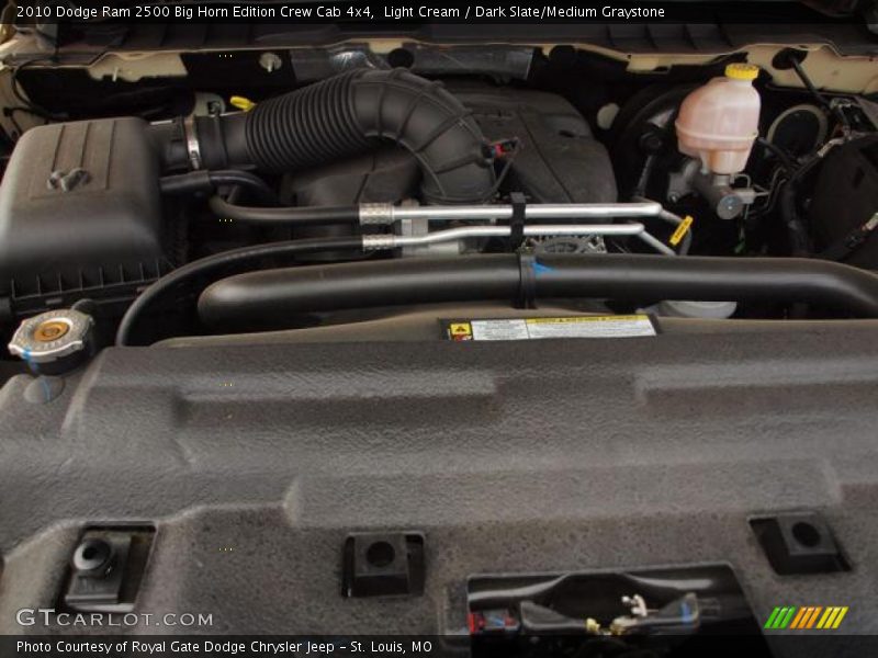 Light Cream / Dark Slate/Medium Graystone 2010 Dodge Ram 2500 Big Horn Edition Crew Cab 4x4