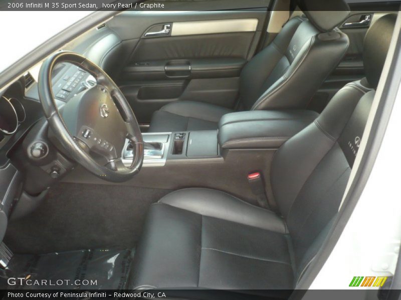 Ivory Pearl / Graphite 2006 Infiniti M 35 Sport Sedan