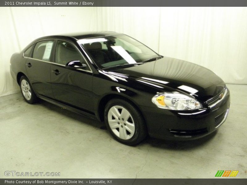 Summit White / Ebony 2011 Chevrolet Impala LS