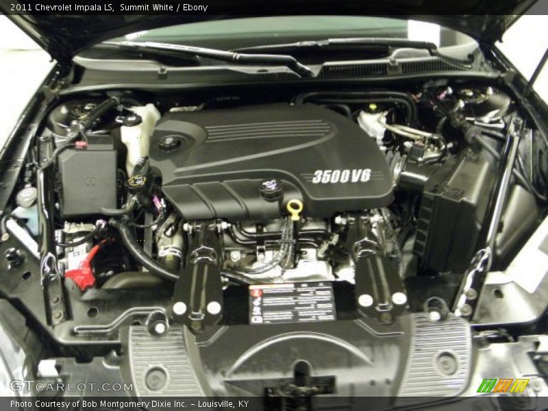 Summit White / Ebony 2011 Chevrolet Impala LS