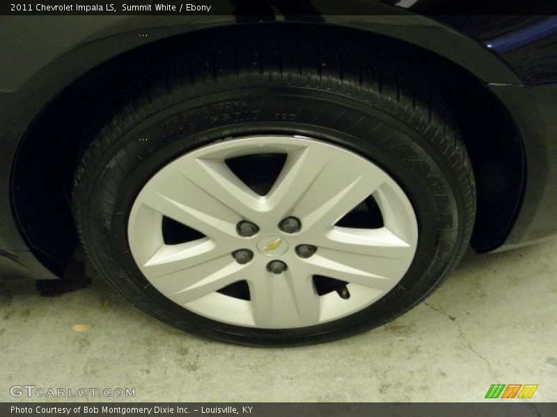 Summit White / Ebony 2011 Chevrolet Impala LS