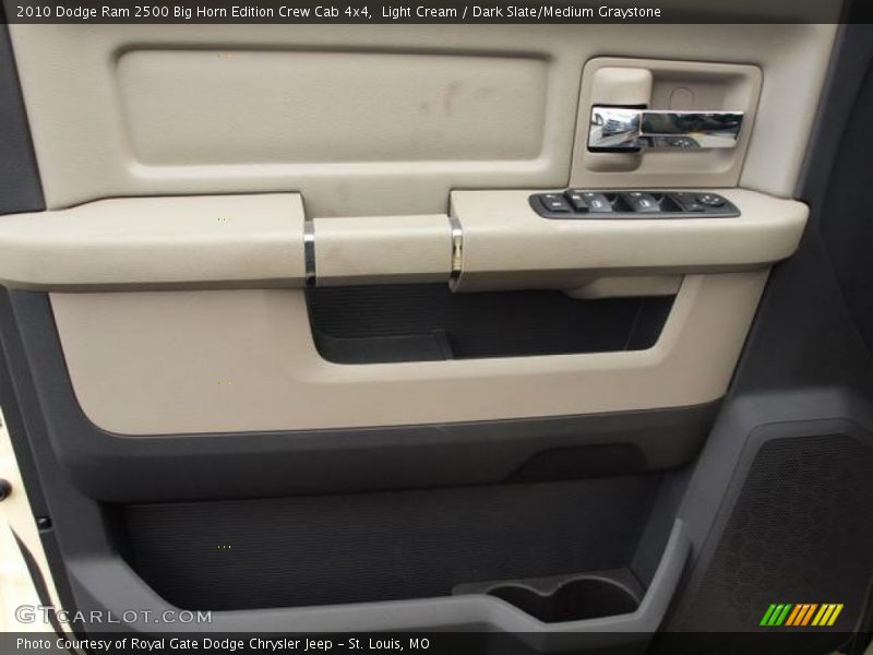 Light Cream / Dark Slate/Medium Graystone 2010 Dodge Ram 2500 Big Horn Edition Crew Cab 4x4