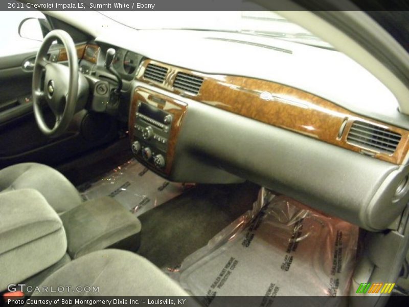 Summit White / Ebony 2011 Chevrolet Impala LS