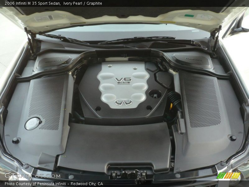 Ivory Pearl / Graphite 2006 Infiniti M 35 Sport Sedan