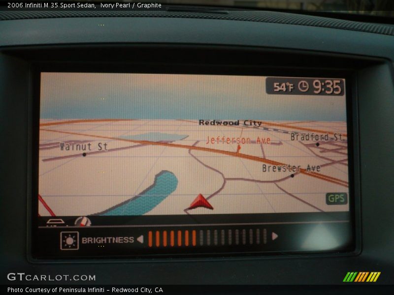 Ivory Pearl / Graphite 2006 Infiniti M 35 Sport Sedan