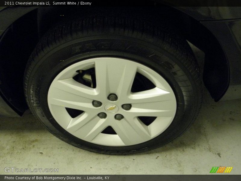Summit White / Ebony 2011 Chevrolet Impala LS