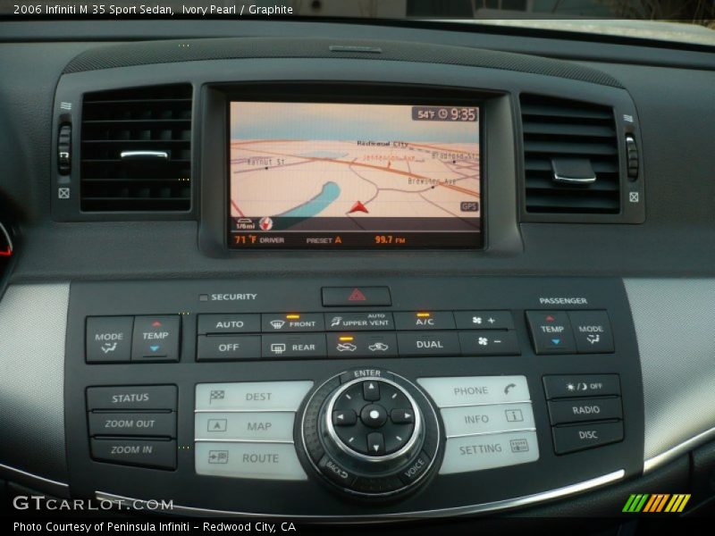 Ivory Pearl / Graphite 2006 Infiniti M 35 Sport Sedan