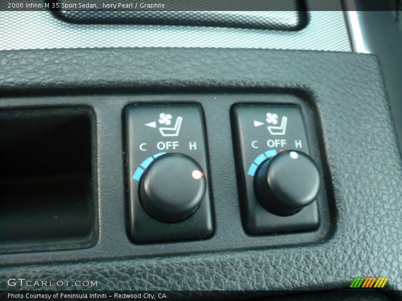 Ivory Pearl / Graphite 2006 Infiniti M 35 Sport Sedan