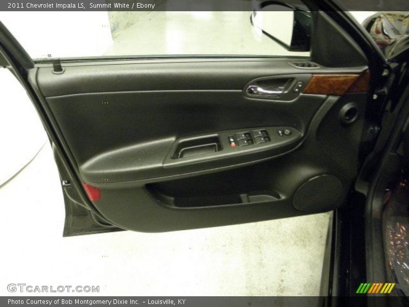 Summit White / Ebony 2011 Chevrolet Impala LS