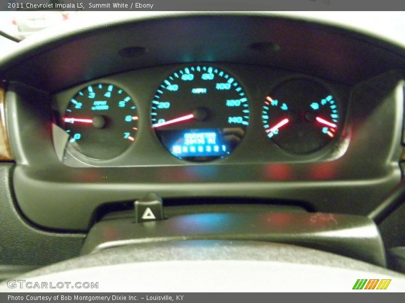 Summit White / Ebony 2011 Chevrolet Impala LS