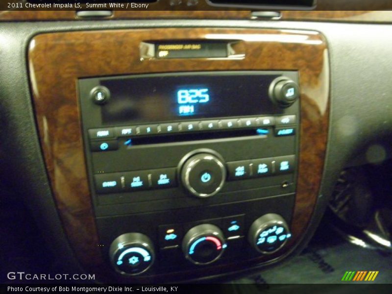 Summit White / Ebony 2011 Chevrolet Impala LS
