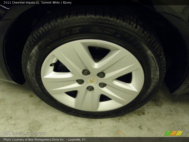 Summit White / Ebony 2011 Chevrolet Impala LS